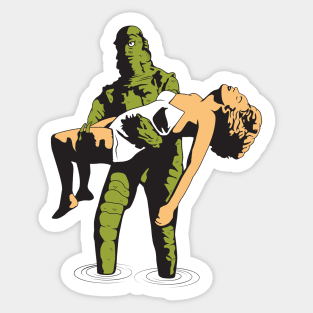 Creature from the Back Lagoon Sticker